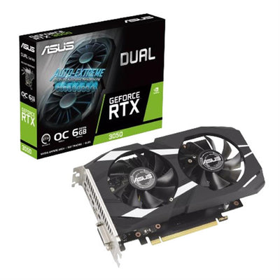 GPU ASUS DUAL RTX3050 OC 6GB GDDR6