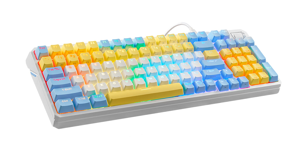 TECLADO GAMER COOLER MASTER CK570 GASKET SF6 CHERRY SWITCH US