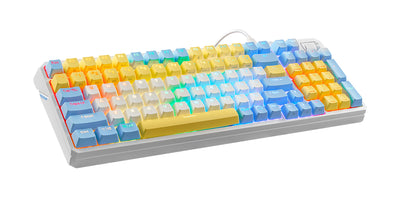 TECLADO GAMER COOLER MASTER CK570 GASKET SF6 CHERRY SWITCH US