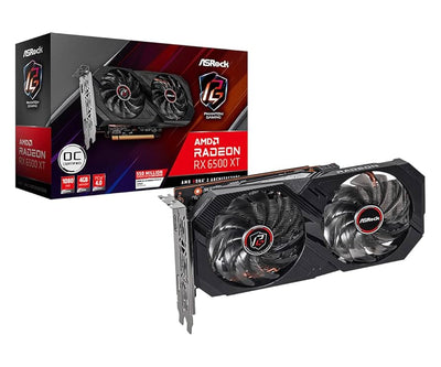 PLACA ASROCK RADEON RX6500XT PHANTOM GAMING D 4G OC GDDR6